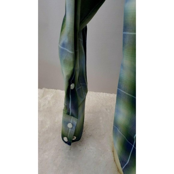 Rafter Cowboy Collection Pearl Snap Long Sleeve XL - Picture 8 of 10